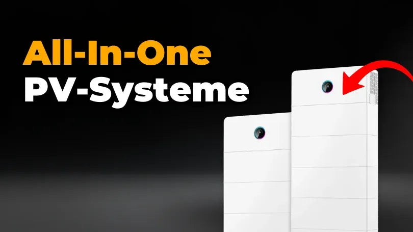 All-in-One PV-System mit Wechselrichter und Stromspeicher in einem Gehäuse