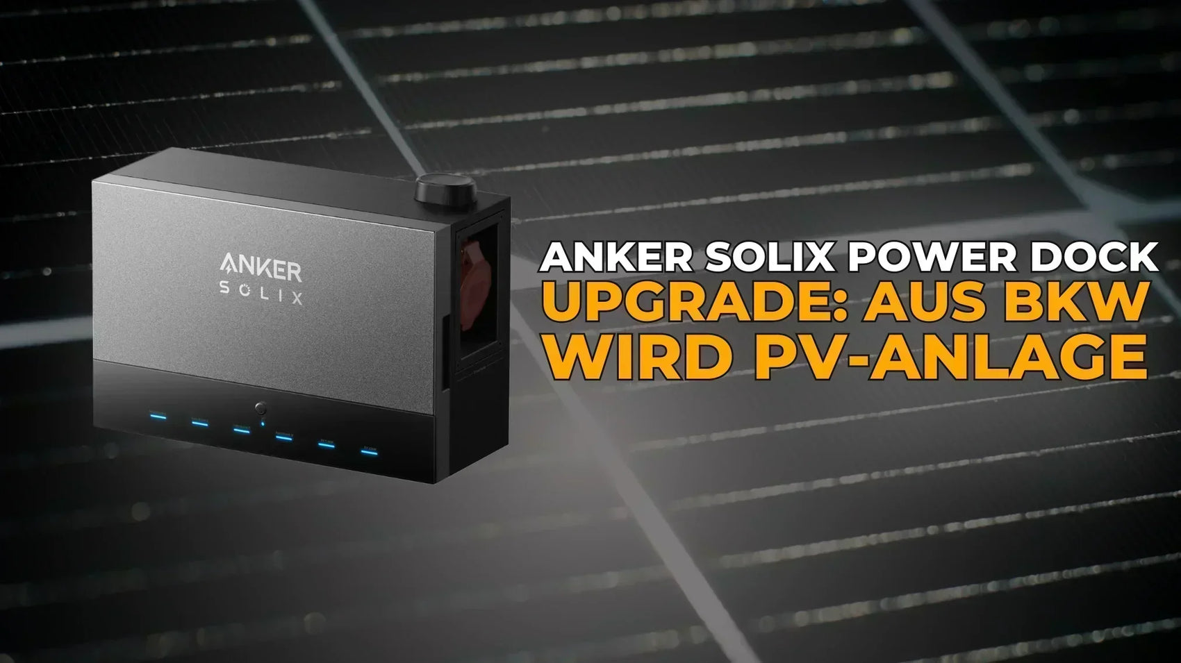 Anker Solix Power Dock