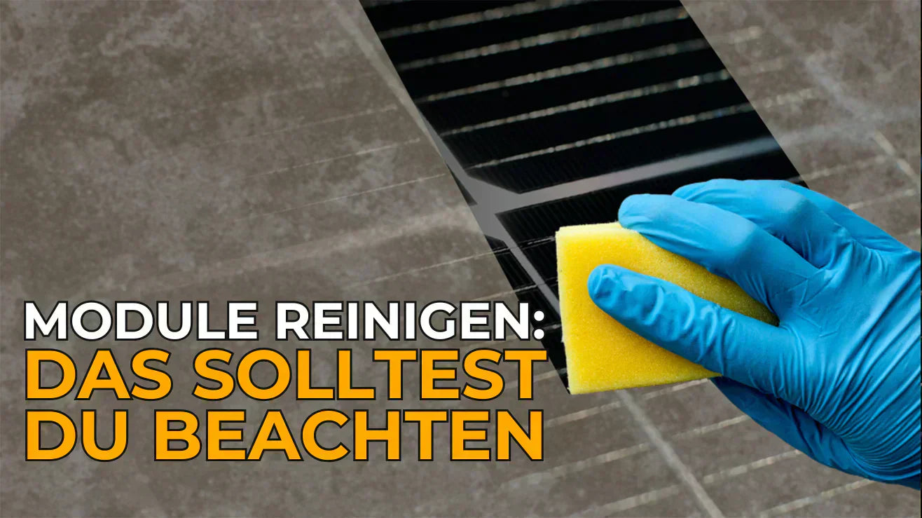 PV-Anlage reinigen