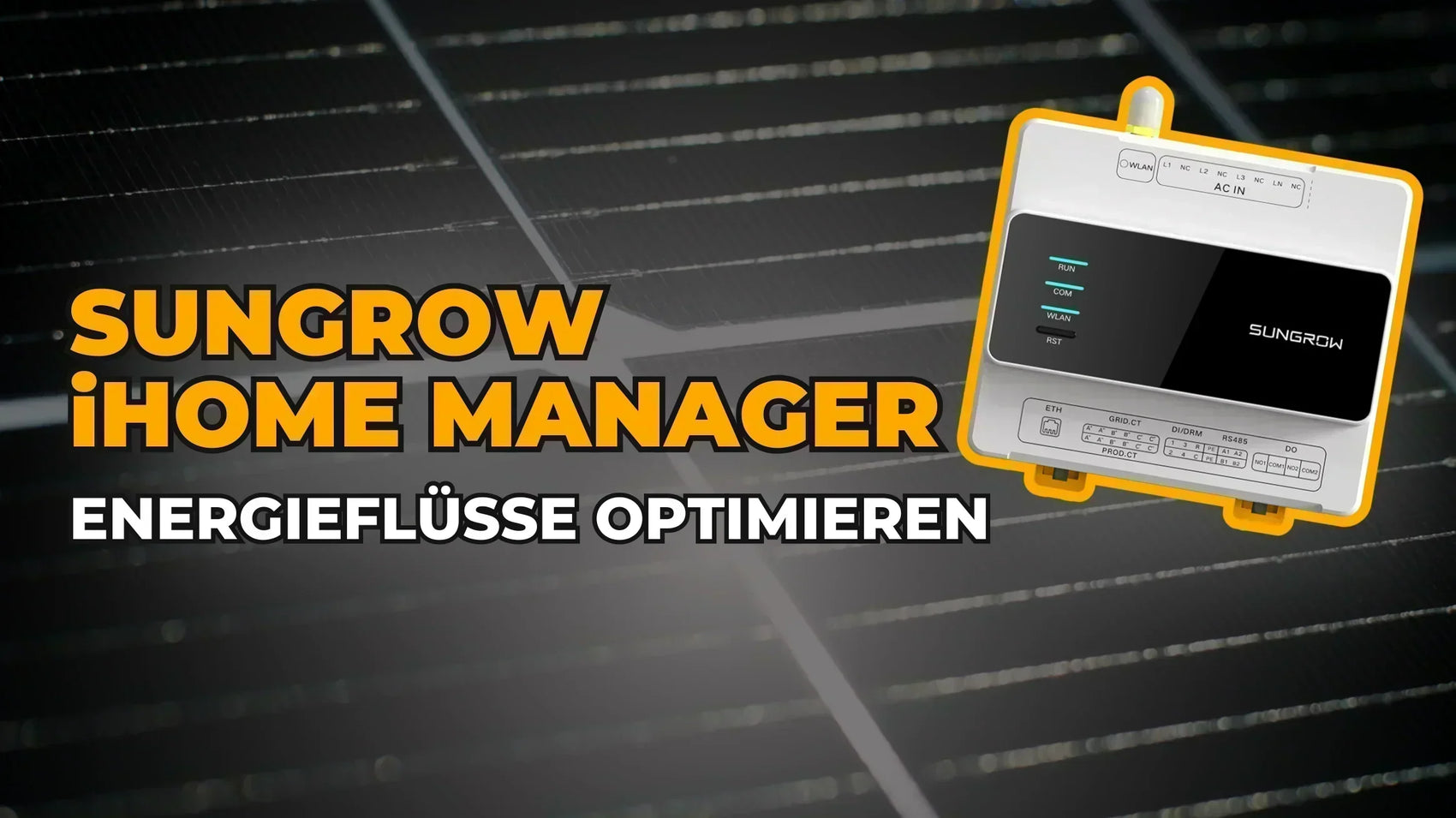 Sungrow iHomeManager
