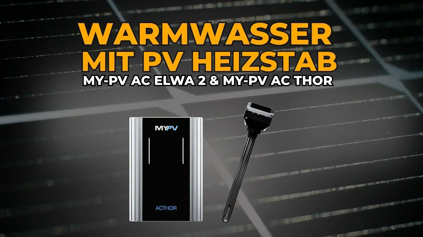 Warmwasser mit Photovoltaik Heizstab