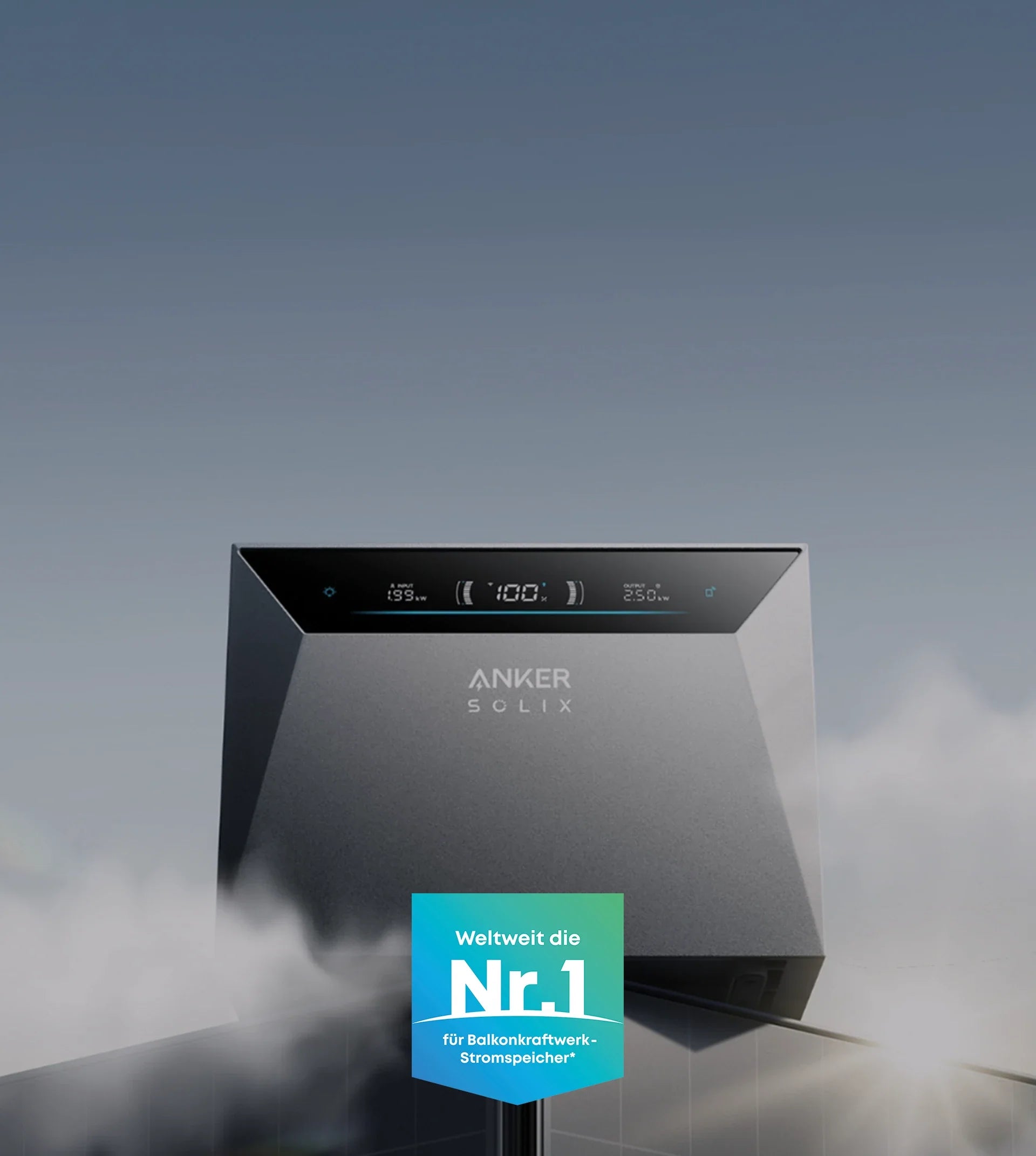 Anker SOLIX Solarbank 4 Pro | Weltweit die Nr. 1 für Balkonkraftwerk Speicher