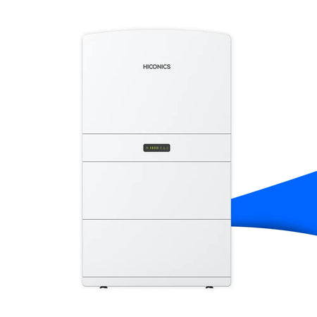 Midea Hiconics All-in-One Energiespeichersystem mit integriertem Wechselrichter und Batteriespeicher.