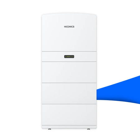 Midea Hiconics All-in-One Energiespeichersystem mit integriertem Wechselrichter und Batteriespeicher.
