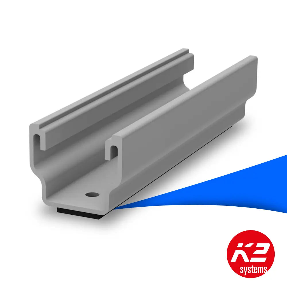 K2 MultiRail 15 (2004868) – Kurzprofil Montageschiene für Photovoltaik.
