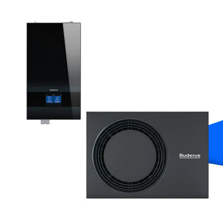 Buderus Logaplus M WLW186i-4 AR E Wärmepumpe 4 kW schwarz