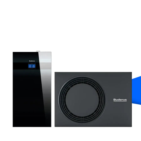 Buderus Logaplus M WLW186i-4 AR TP70 Wärmepumpe 4 kW schwarz