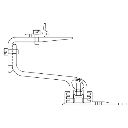 K2 Dachhaken SingleHook 4S Zeichnung 1