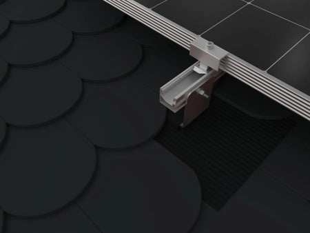 K2 SingleHook FLA Metallabdeckungen mit Butylstreifen, anthrazit - 2004440 Bild 2