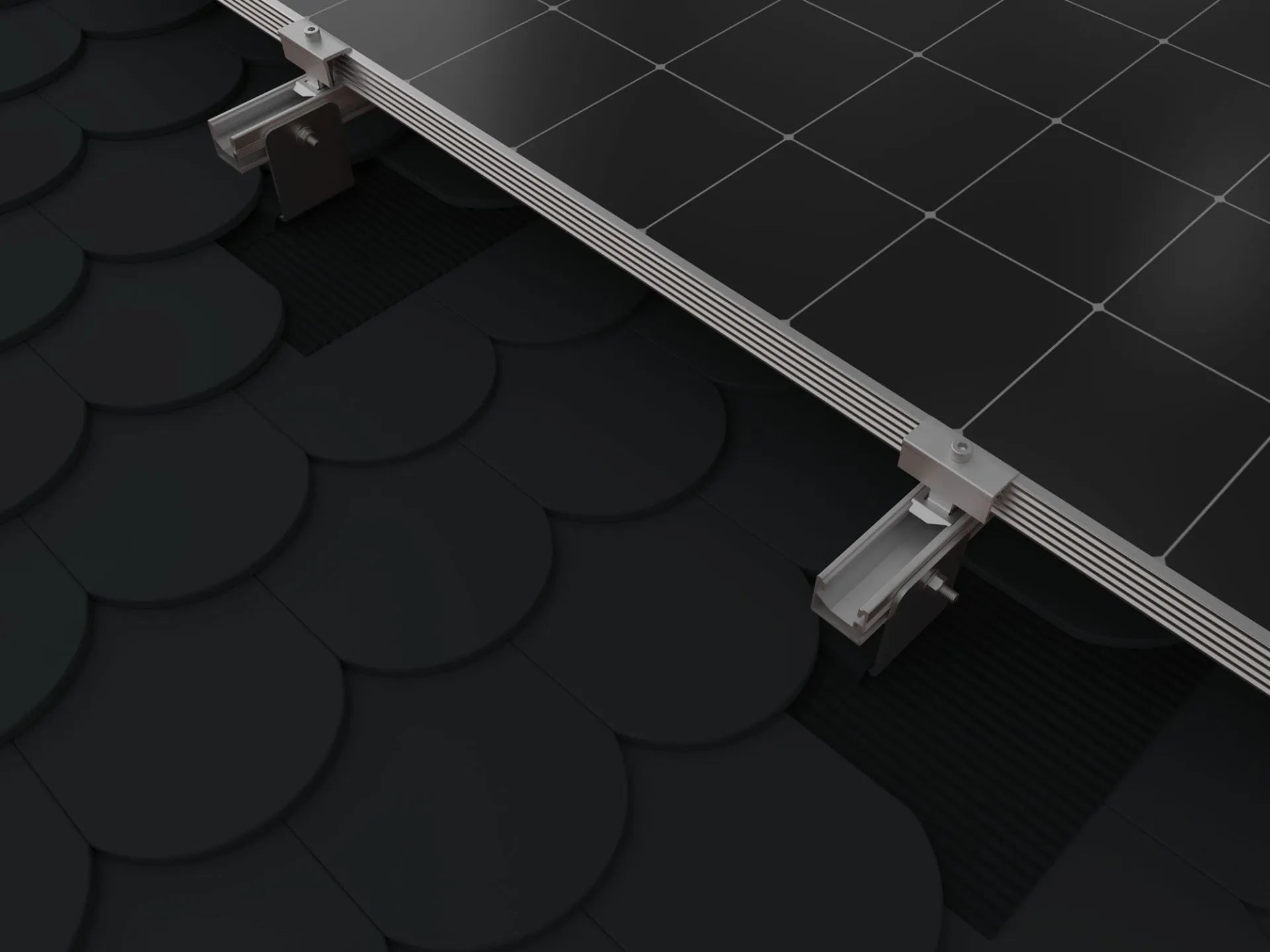 K2 SingleHook FLA Metallabdeckungen mit Butylstreifen, anthrazit - 2004440 Bild 3