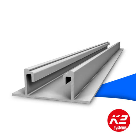 K2 BasicRail 5.95 m - Schrägdach Trapezblech - 2004279