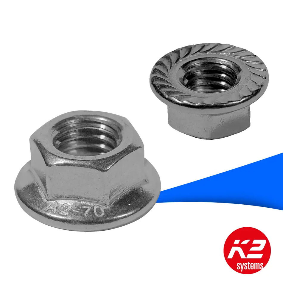 Sperrzahnmutter DIN 6923 - M8 - 1000043