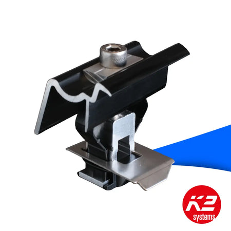 K2 Universal Endklemme OneEnd 30-42 mm, schwarz eloxiert - 2002589