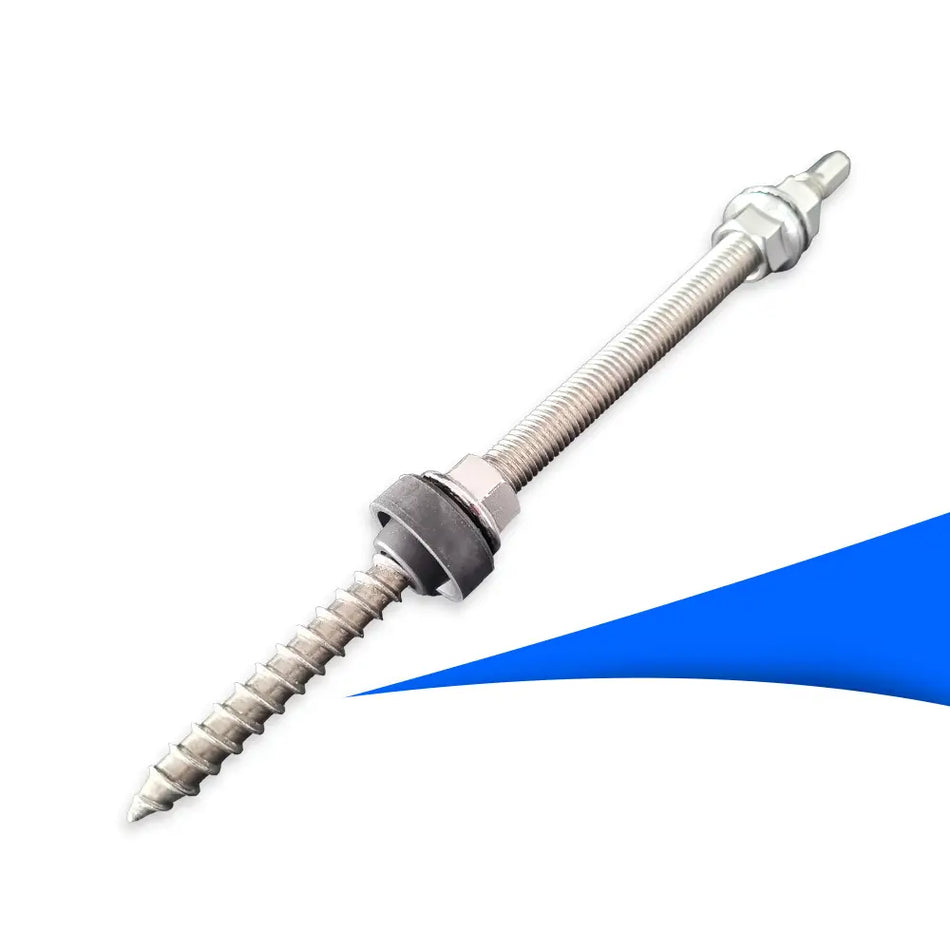 Stockschraube mit Dichtung M10, 250 mm