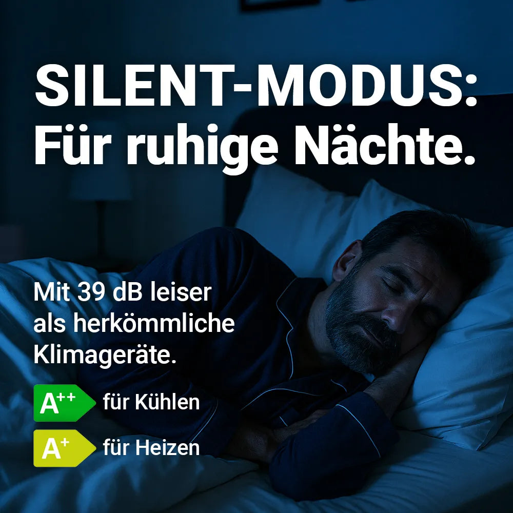 Midea PortaSplit Silent Modus – Solarhandel24 