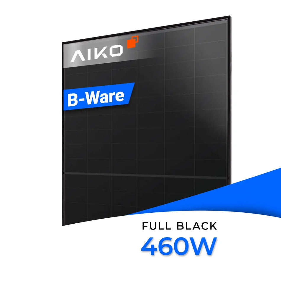 AIKO Solar 460W Glas-Glas Full Black Modul AIKO-A-MAH54Db Neostar 2S+ - ein hocheffizientes N-Typ ABC Doppelglas-Solarmodul mit 460 WP