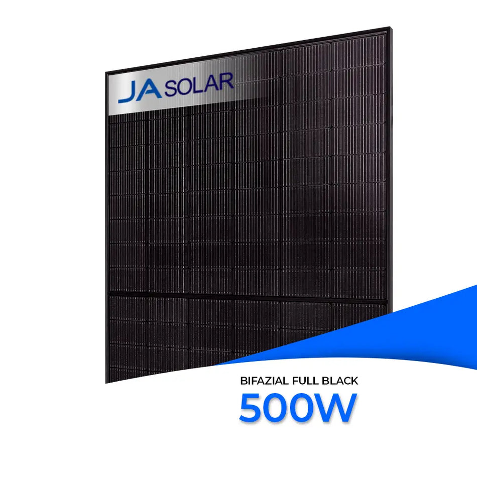 Ja Solar 500W Bifazial Glas-Glas Full Black JAM60D41 LB
