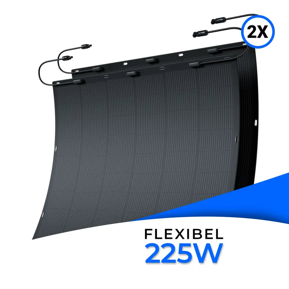 solago flexibles Solarmodul 2er Set 2x225W