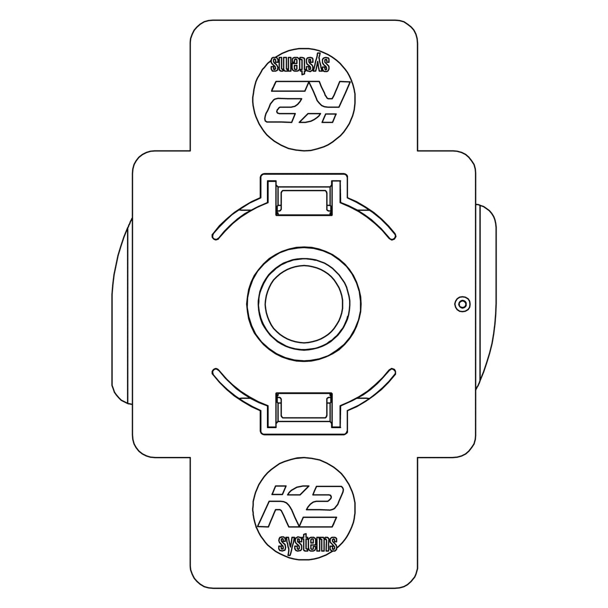K2 Einlegemutter MK2 Edelstahl Zeichnung 2