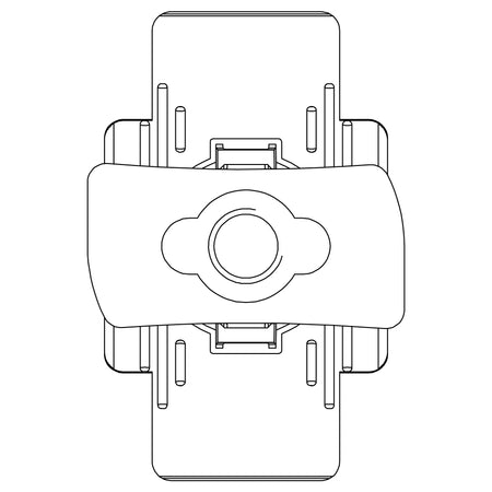 K2 Einlegemutter MK2 Edelstahl Zeichnung 3