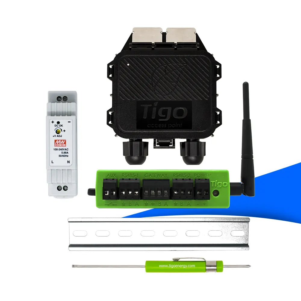 Tigo Cloud Connect Advanced (CCA) und Zubehör-Kit - Produktübersicht