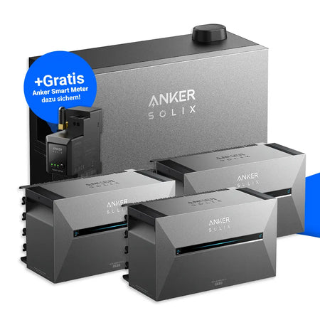 Anker SOLIX Power Dock Set mit Anker Solarbank 3 Pro – Solarhandel24
