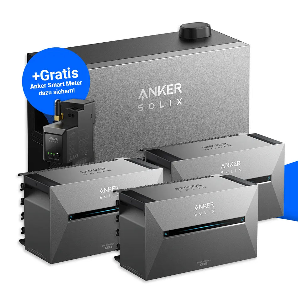 Anker SOLIX Power Dock Set mit Anker Solarbank 3 Pro – Solarhandel24