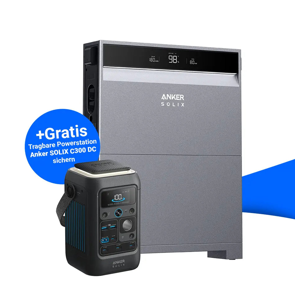 Anker SOLIX X1-H8K-T - 8 kW Wechselrichter mit Speicheroption
